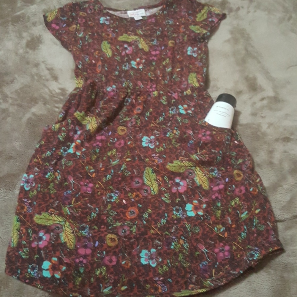 Lularoe Mae Dress w/pockets